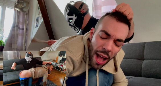 Gaysight Spanking Amaury Evan By Pervert Daddy