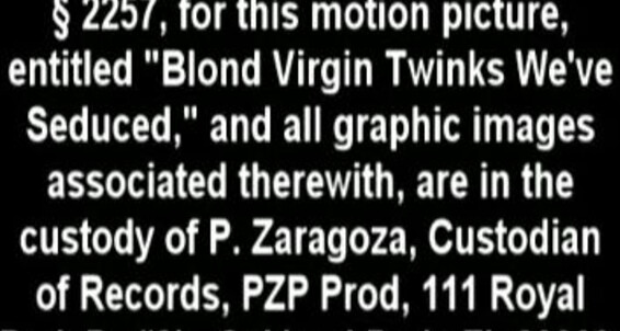 Big Balls, Cumshot, Big Cocks, Twinks, Anal, Group Sex, Sucking Blond Virgin Twinks We've Seduced PZP Productions