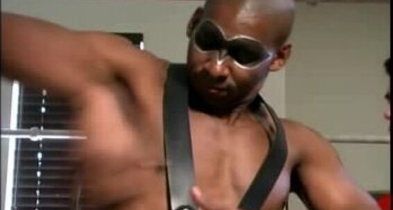 BLACK, Muscle, Oral, Pumping, Wrestling, Fetish Lycra, Anal Hard Heroes Director's Cut Can-Am Productions