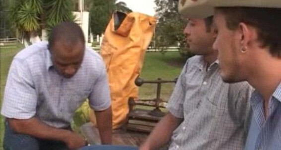 cumshots, oral, muscles, cowboy, outdoors, anal Ride Em Cowboy Arena Entertainment South American Pictures