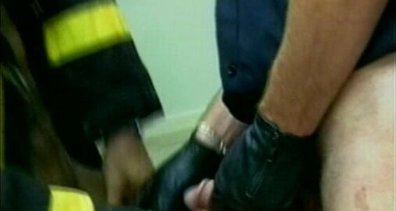 Uniform, Hairy men, Bears, General hardcore, Cum shot, Anal, Oral Wild Cops Iron Horse