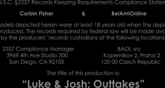 Corbinfisher Acm Luke Josh Outtakes