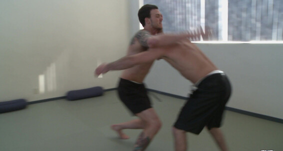 Sparring And Groping Cliff Jensen Chris Tyler