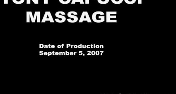 Tony Capucci S Massage L