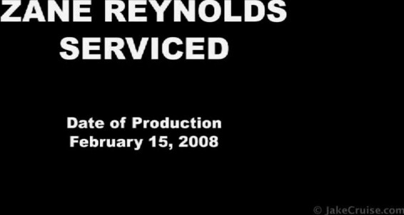 Zane Reynolds Serviced L