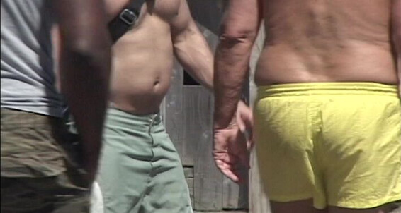 Le Fire Island Cruising Scene Bruce Beckham And Parker Williams