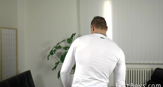 Flexing Muscle Worship Massage Peter Lipnik