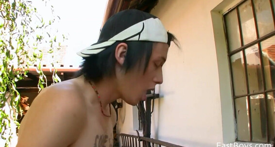 Luis Blava Village Boys Outdoor Bareback Fuck Aiden