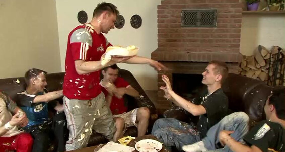 "Andy, Fabio, Justin, Mario, Robin, Tommy" Food Fetish, Bareback, Masturbation, Oral, Group, Big Dick, Rimming, Twinks, Cumshots, Fingering, Orgy, Blowjob Food Fight Sk8erboy