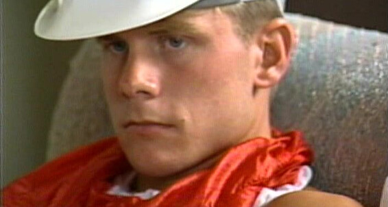 "Axel Garret, B.J. Slater, Chad Knight, Danny Sommers, Johnny Rahm, Michael Brawn, Mitch Taylor, Steve Gibson" Uniform, Masturbation, Muscle, Cumshot, Oral, Outdoor, Big Dick Kiss-off. Jerry Douglas, Chi LaRue All Worlds Video