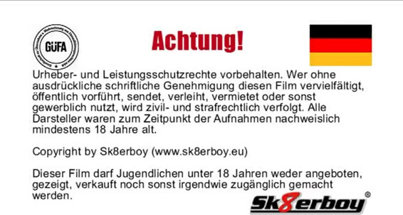 "Alex, Andy, Jason, Justin, Kris, Lukas, Maik, Marc, Robert, Vlado, Yannick" anal, foot fetish, rimming, BDSM, sneakers, oral, group Boycatcher Sk8erboy
