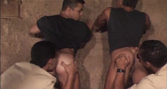"Sylvio Ferreira, Gaspar Moreno, Roberto Machado, Valerio Fernandes, Reinaldo Medeiros, Fernando Leite, Claudio Marino, Alfonso Ribeiro, Felipe Santos, Airton Silveira, Glaucio Costa" Muscles, Group Sex, Latinos, Blowjob, Anal Sex The Caracas Adventure Sa