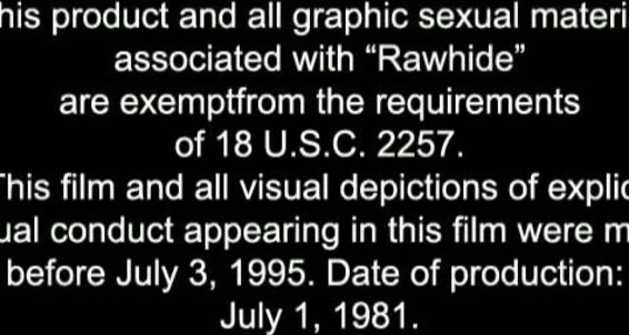 "Sky Dawson, Chris Burns, J.W. King, Todd Marshall, Ray Medina" Anal, Shot on film, Oral, Vintage, Compilation, Orgy Scene Rawhide Tony Prince Studios, HIS Video, Bijou Classics