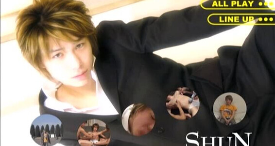"Gay boy" Cumshot, Threesome, Masturbation, Blowjob, Handjob, Rimming, Oral, Asian Only Shining Star Shun COAT West