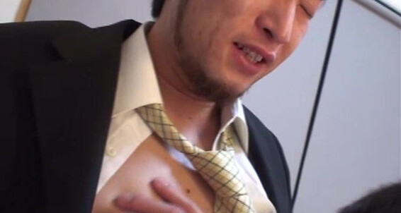 "Gay boy" Oral, Asian, Masturbation, Rimming, Cumshot, Fingering Uniforms Fucker - Salarymen Shock Prism