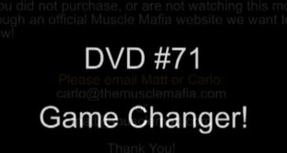 Musclematt Gamechanger Brad Blows Carlo