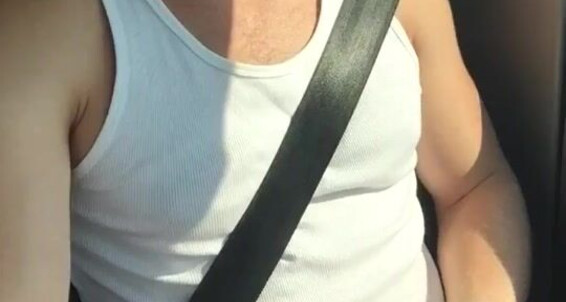 Logan Stevens Jerking On The Highway