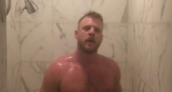 Logan Stevens Showering After A Steam With Some Grumpy Australian Sundance Festival Goer