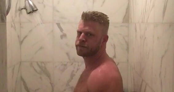 Logan Stevens Showering After A Steam With Some Grumpy Australian Sundance Festival Goer