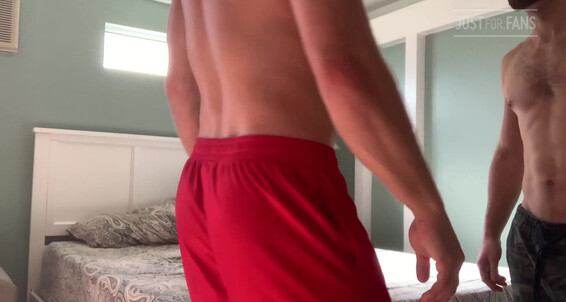 Logan Stevens Delivered A Good Morning Pounding To Stud Rileylandonxxx And His Beautiful Furry And Sloppy Hole
