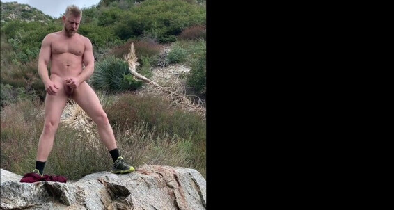 Logan Stevens Full Naked Hiking And Jerk Off Video Here Love Feeling Myself Outside In Nature