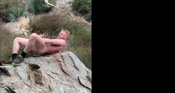 Logan Stevens Full Naked Hiking And Jerk Off Video Here Love Feeling Myself Outside In Nature