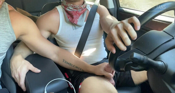 Logan Stevens Took Brogan Of On Drive To Show Him Around La But He Just Could Not Keep His Mouth To Himself Part