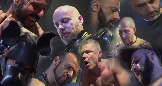 "Alberto Esposito, Fritz der Haarige, Ale Tedesco" Chaps, Group, Fetish, Leather, Piercing, Dog, Oral, Boots, Anal, Fisting, Spitting, Jockstraps, Tattoos, Flogging, Pissing The GangBang Gay SiteRip