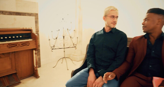 "Adrian Hart, Sherman Maus, Wrex Wylde" Piercing, Oral, Fetish, Double Fisting, Anal, Interracial Handful of Faith, Scene 03 Gay SiteRip