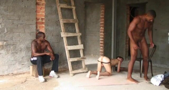 Safe Sex, Anal, Interracial, Twink, Blacks, BDSM, Fetish, Hands free, Muscles Twink Bondaged by Blacks Alexander Pictures