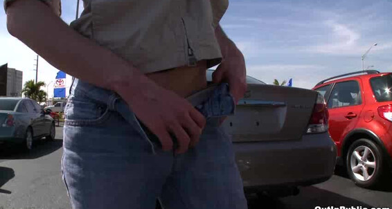 "Gay Boy" Cum Eating, Oral, Public Nudity, Facial Out In Public - Empty Lot Gay Siterip