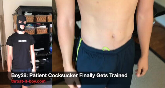 "Gay Boy" Big Cock, Oral sex, Blowjob, Twink Boy28 Patient Cocksucker Finally Gets Trained Gay Siterip