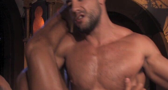 "Gay Boy" Muscles, Anal, Cumshot, Kissing, Threesome, Tattoos Angelo Marconi, David Dirdam, Austin Wilde - Scene 05 from Tales of the Arabian Nights 1 Gay SiteRip