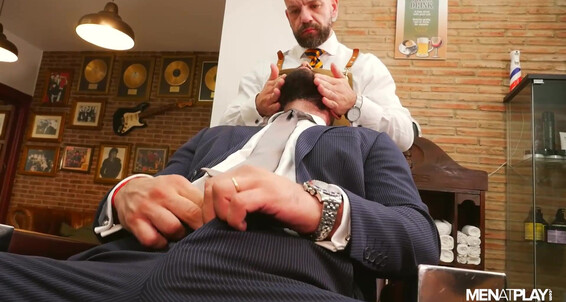 "Dan Tyser, Sir Peter" Muscle, Bareback, Blowjob, Big Dick The Barber And Sir Peter Gay SiteRip