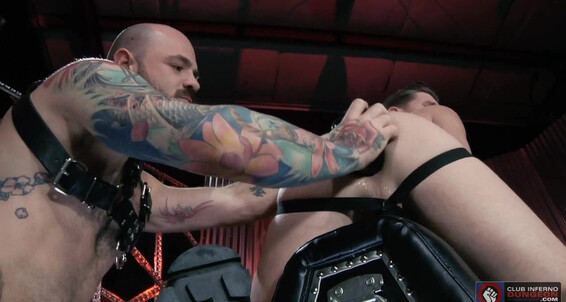 "Rogue Status, Dakota Wolfe" Fisting, Tattoos, Dildos, Fetish, Jockstraps, Boots Ass Of Steel, Scene 03 Gay SiteRip