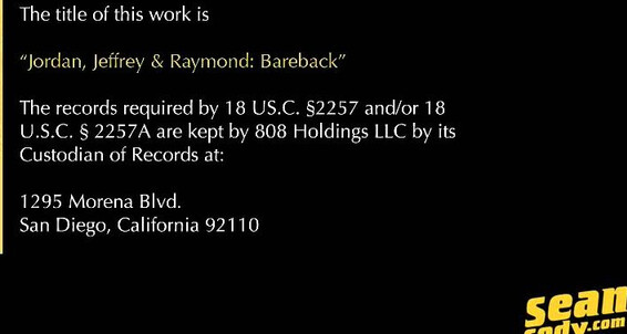 "Gay Boy" Bareback, Big Dick, Cumshots, Anal, Rimming, DoublePenetration SC-1363, Jordan, Jeffrey & Raymond Gay SiteRip