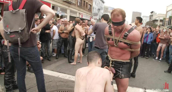 "Master Avery, Noah Brooks" BDSM, Bondage Master Avery and Noah Brooks Kink.com’s Bound In Public