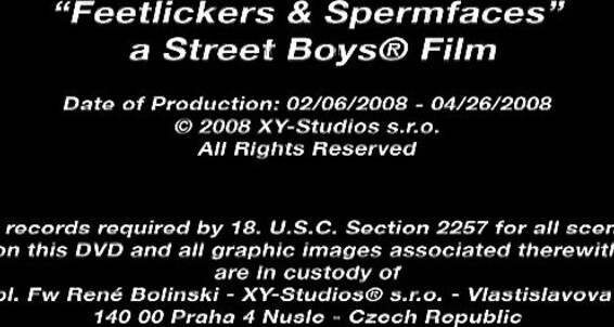 "Andre Stoickov, Lucky Taylor, Tom Smith, Paul Bruckner, Josef Simak, Denis Reed, Valdas Alexandres, Jonny Tailor, Mikki Krey, Alex Raspizjaj" Cumshot, Bareback, Foot Fetish, Twinks, Big Cocks, Anal Feetlickers & Spermfaces Street Boys