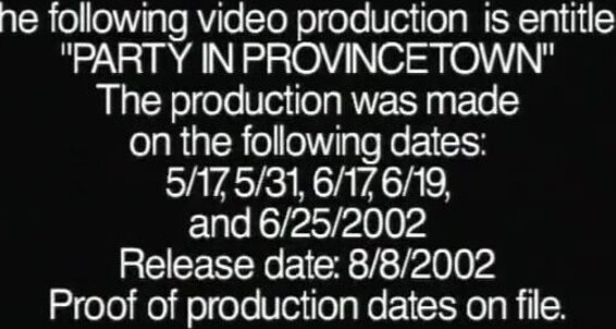 "Robert Black, Brad McGuire, Aaron Tanner, Mark Slade, Steven Richards, Cody Wolff, Steve Rambo, Barry Barrett, Ray Harley, Court Logan" Oral Sex, Masturbation, Anal Sex, Throat Fucking, Deep Throating, Blowjob Party In Provincetown Catalina Video, Channe