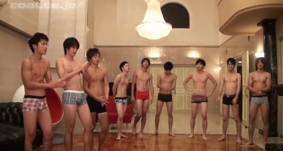 Anal, Cumshots, Twinks, Group, Crossdressing, Asian, Blowjob, Masturbation, Handjob New Year All-Star Swimming Meet Coat Company