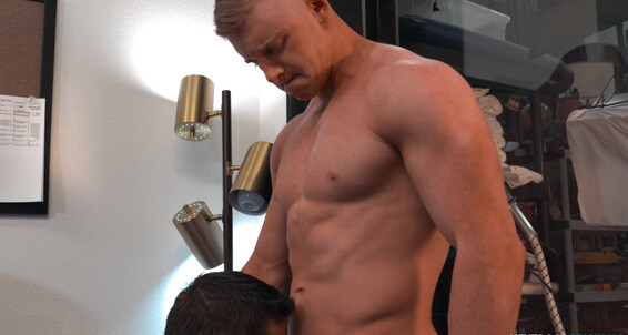 "Alex Tanner, Roman Todd" Red Haired, Muscles, Uniform, Tattoos, Big Dick, Blowjob, Kissing, Anal Sex, Rimming, Cumshots, Masturbation, Bareback Clean Up Crew - Member Fantasy GayRip