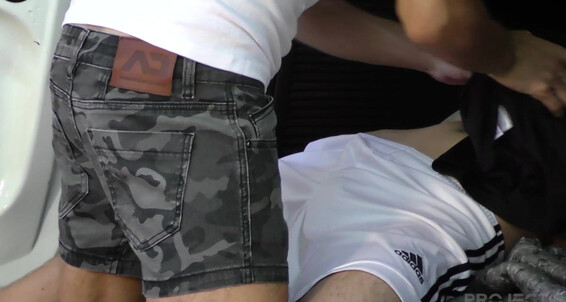 Bareback, Muscles, Domination, Smooth, Anal Sex, Fetish, Twink, Blowjob, Big Dick, Clothing, Cumshot, Masks, Deep Throat, BDSM Hitchhiker Sex Slave Vol.1 GayRip