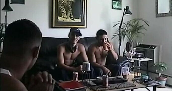 "Adam, Buzz, Franco, Enrique, Vinnie Russo" Amateurs, All Oral Sex, Cumshots, Masturbation, Straight Chillin' at Vinnie's Dawg-House Videos, Sneek Peek