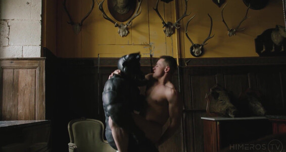 "Jonzu, Jake Mathews" Muscles, Blowjob, Latex, Anal Sex, Fetish, Fantasy Beauty & The Beast GayRip