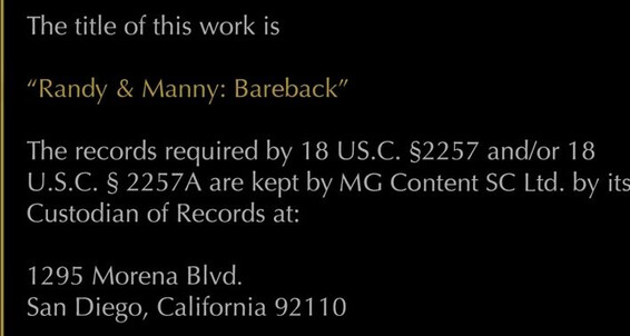 "Manny, Randy" Beefy, Hairy, Uncut, Bareback, Latinos, Tattoos, Masturbation, Anal Sex, Fingering, Facial, Muscles, Kissing, Cumshots, Blowjob, Rimming SC-2118 Randy & Manny Bareback GayRip