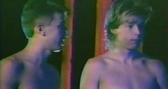 Young studs take turns on Michael Vincent, Rickie White, and Sparky O'Toole in a rough anal threesome featuring smooth,