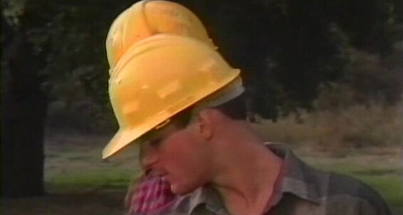 Dane Taylor, Ray Stockwell, Vic Summers, Lon Flexx, Michael Moore, Mike Henson, Chris Stone, and Trevor Young take turns riding