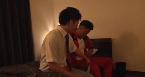 Watch how two kinky Asian teachers cum together in a wild threesome with a hot teacher and her hot student