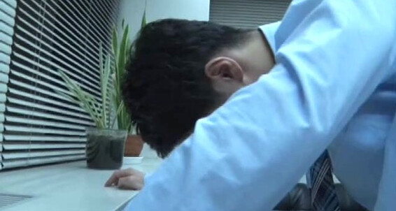 Young Asian boy enjoys rimming and cumshot after 5K company blowjob