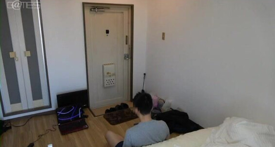Asian boy cums hard while getting bareback rimmed & fingered in cumshot frenzy